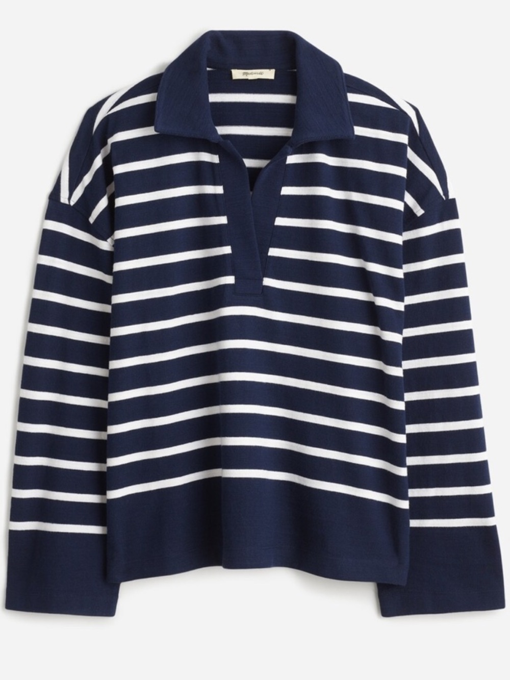 Madewell Women's Rugby Polo Tee